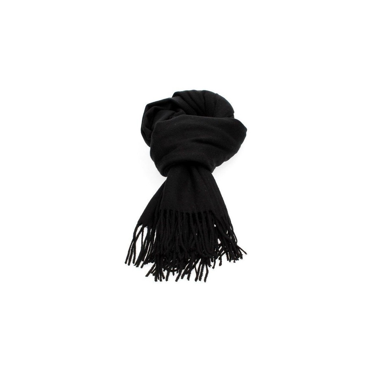 Accesorios textil Mujer Bufanda Pieces 17083758 JIRA-BLACK Negro
