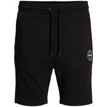 textil Hombre Shorts / Bermudas Jack & Jones 12182595 SHARK SHORT-BLACK Negro