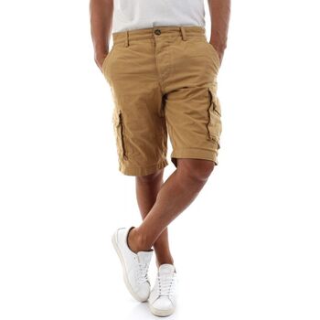 textil Hombre Shorts / Bermudas 40weft NICK 5035-W1101 KAKI Beige