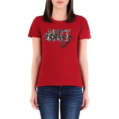 textil Mujer Tops y Camisetas Liu Jo WF1259 J5003-S9105 Rojo