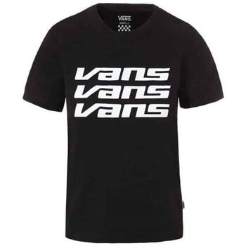 textil Mujer Tops y Camisetas Vans VN0A7W7BLK1 TRIFECA-BLACK Negro