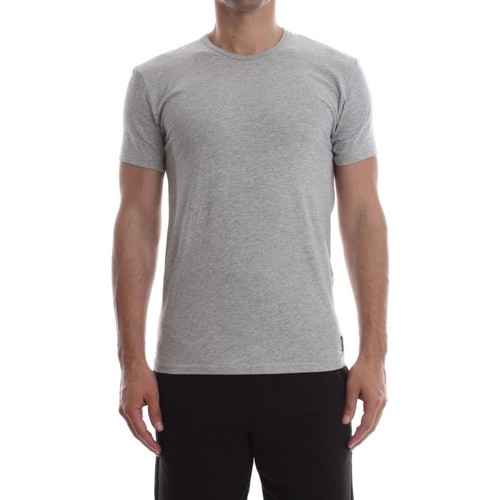 textil Hombre Tops y Camisetas Calvin Klein Jeans 000NB1164E S/S CREW NECK-080 GREY HEATHER Gris