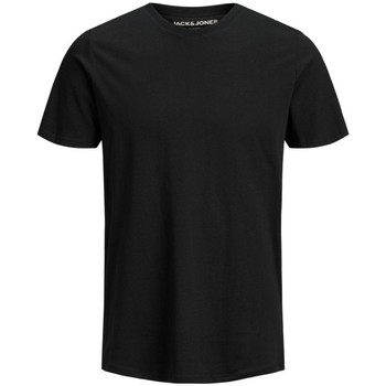 textil Niño Tops y Camisetas Jack & Jones 12158433 BASE TEE-BLACK Negro