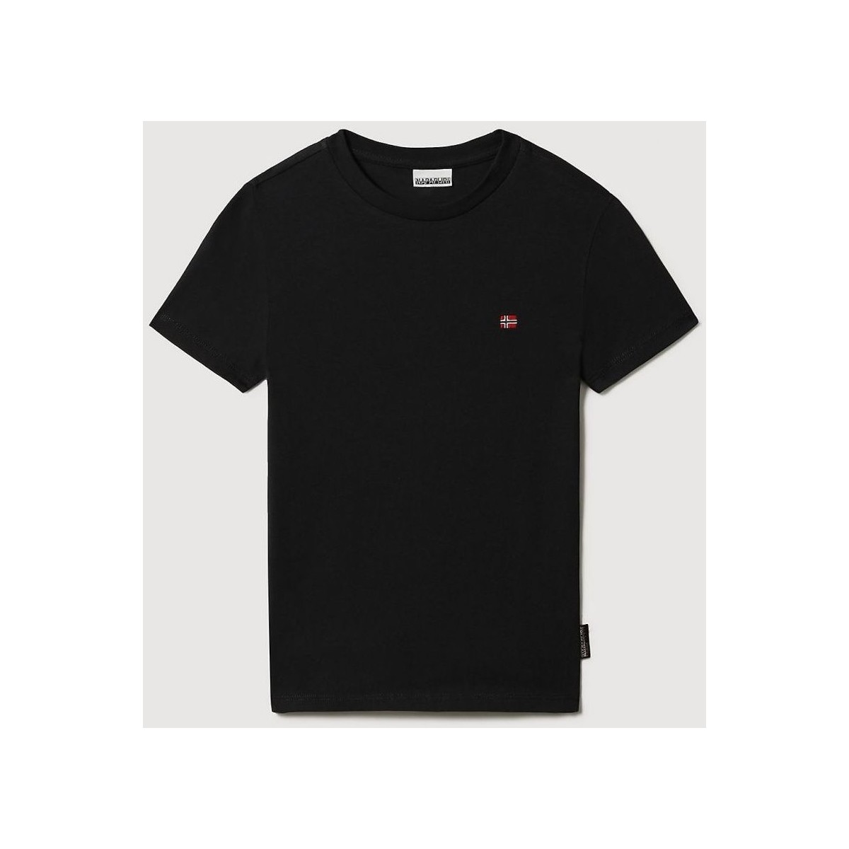 textil Niño Tops y Camisetas Napapijri K SALIS SS 1 - NP0A4FVX-041 BLACK Negro