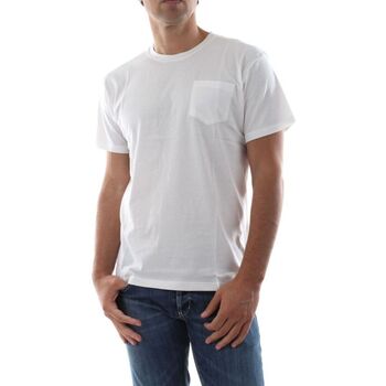 textil Hombre Tops y Camisetas Bomboogie TM6344 T JORG-01 OFF WHITE Blanco