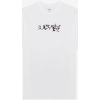 textil Hombre Tops y Camisetas Levi's 87373 0017 - VINTAGE FIT TEE-MV LOGO Blanco