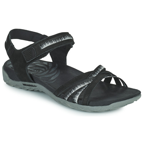 humedad Cubo Ortografía Merrell TERRAN 3 CUSH CROSS - BLACK Negro - Zapatos Sandalias de deporte  Mujer 93,00 €