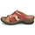 Zapatos Mujer Zuecos (Mules) Josef Seibel CATALONIA 01 Naranja / Rojo