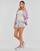 textil Mujer Shorts / Bermudas Superdry VINTAGE LOGO EMB JERSEY SHORT Glacial / Gris