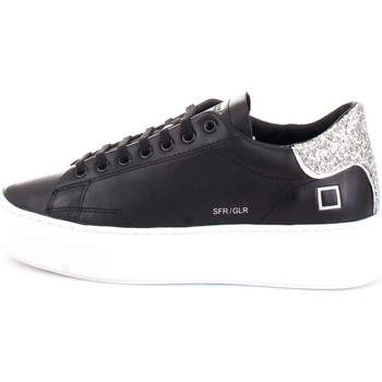 Zapatos Mujer Zapatillas bajas Date D.A.T.E. W351-SF-GL Sneakers mujer negro Negro