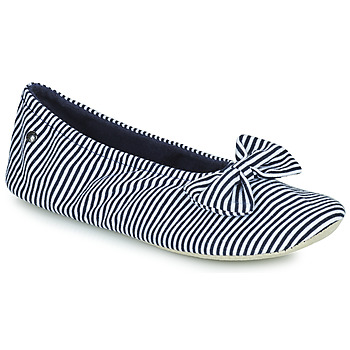 Zapatos Mujer Pantuflas Isotoner 97286 Azul / Blanco