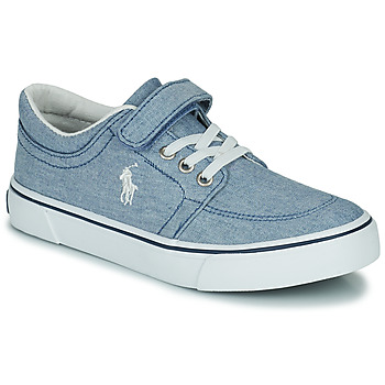 Zapatos Niños Zapatillas bajas Polo Ralph Lauren FAXSON X PS Azul