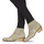 Zapatos Mujer Botas de caña baja Regard JACOU V2 DUBAY LIN Beige