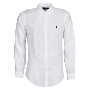 textil Hombre Camisas manga larga Polo Ralph Lauren Z221SC19 Blanco
