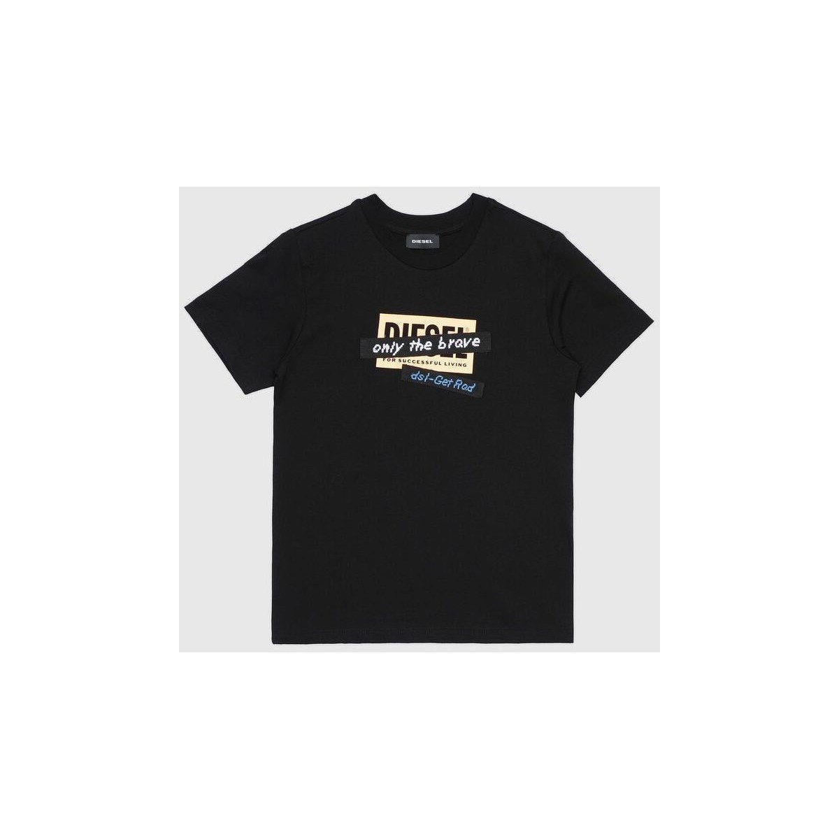 textil Niños Tops y Camisetas Diesel J00265 0HERA TUDARGET-K900 Negro