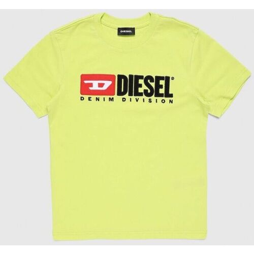 textil Niños Tops y Camisetas Diesel T-JUSTDIVISION 00J47V 00YI9-K264 Amarillo