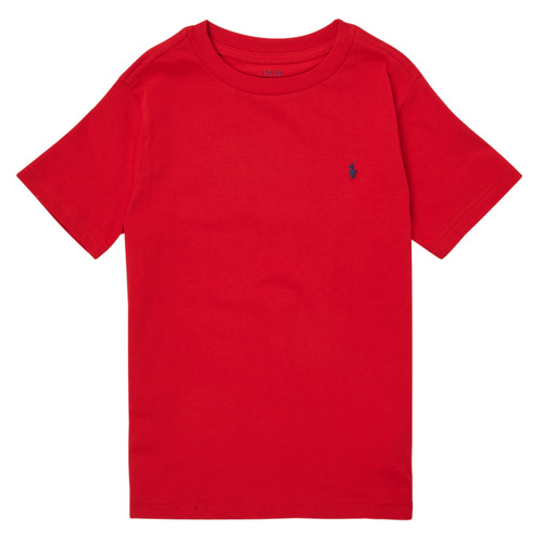 textil Niños Camisetas manga corta Polo Ralph Lauren NOUVILE Rojo