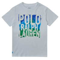 textil Niño Camisetas manga corta Polo Ralph Lauren GIMMO Blanco