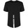 textil Hombre Camisetas manga corta Les Hommes LJT208-700P | Contemporary Elegance Negro