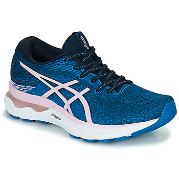 Zapatos Mujer Running / trail Asics GEL-NIMBUS 24 Azul / Rosa