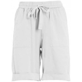 textil Mujer Pantalones cortos Deha Spodenki Damskie C24416 White Blanco