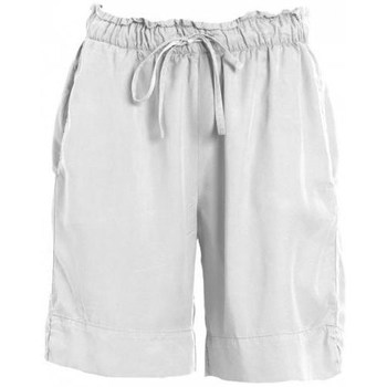 textil Mujer Pantalones cortos Deha Spodenki Damskie D43196 White Blanco