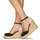 Zapatos Mujer Alpargatas Café Noir C1HH9260 Negro