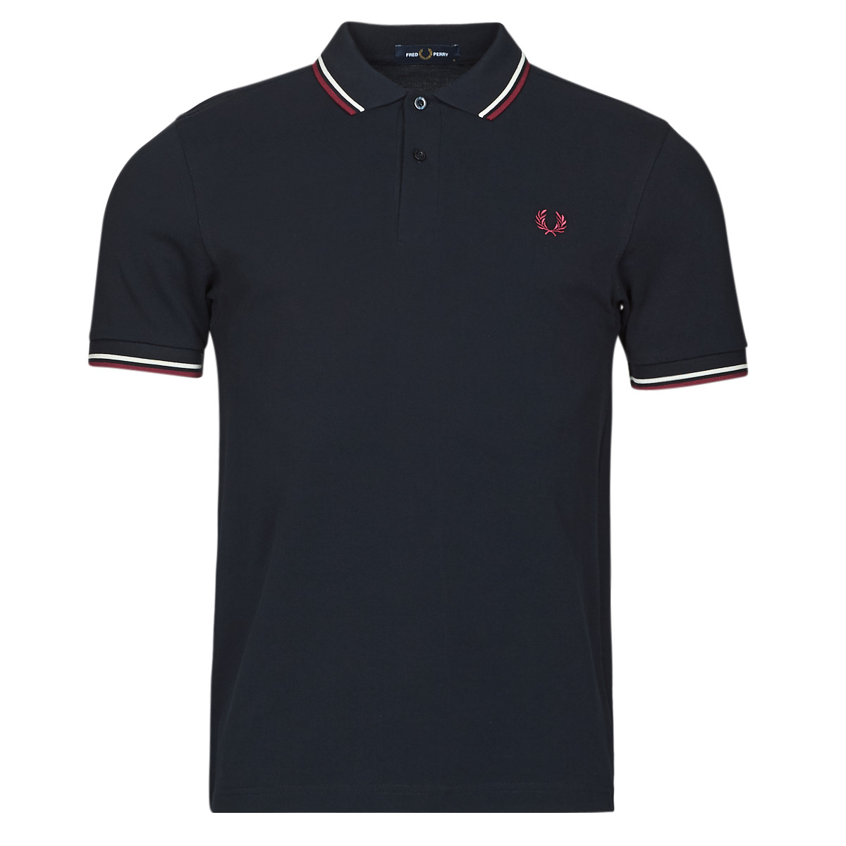 textil Hombre Polos manga corta Fred Perry TWIN TIPPED FRED PERRY SHIRT Marino