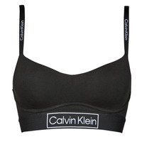 Ropa interior Mujer Sujetador Calvin Klein Jeans LINED BRALETTE Negro