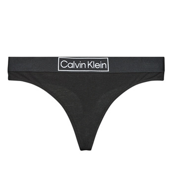Ropa interior Mujer Strings Calvin Klein Jeans THONG Negro