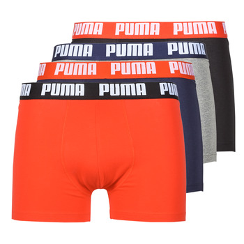 Ropa interior Hombre Boxer Puma PUMA BASIC X4 Marino / Negro / Rojo / Gris