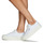 Zapatos Mujer Zapatillas bajas Superga 2631 STRIPE PLATEFORM Blanco