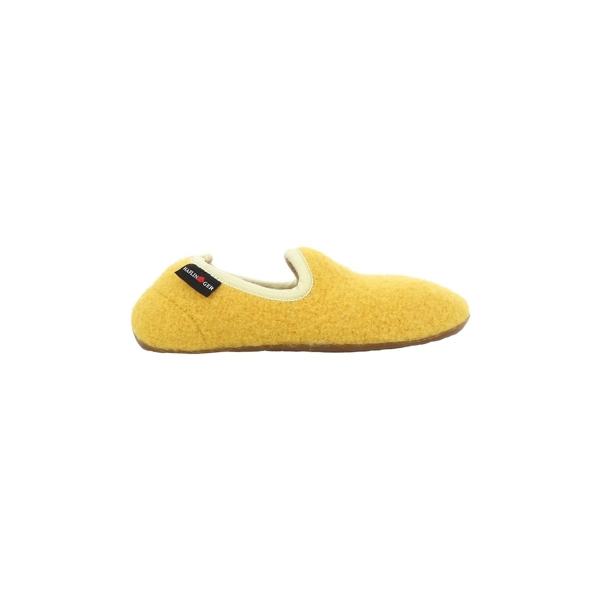 Zapatos Mujer Pantuflas Haflinger EVEREST CHARLIE Amarillo