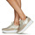 Zapatos Mujer Zapatillas bajas NeroGiardini E218060D-702 Beige / Oro