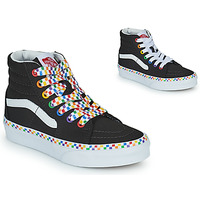 Zapatos Niña Zapatillas altas Vans SK8-Hi Negro / Multicolor