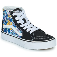 Zapatos Niña Zapatillas altas Vans SK8-Hi Negro / Azul