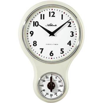 Relojes & Joyas Reloj Atlanta 6124/0, Quartz, Blanche, Analogique, Classic Blanco