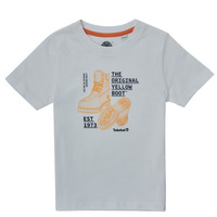 textil Niño Camisetas manga corta Timberland TOULOUSA Blanco