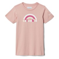 textil Niña Camisetas manga corta Columbia MISSION LAKE SS GRAPHIC SHIRT Rosa