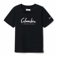 textil Niño Camisetas manga corta Columbia VALLEY CREEK SS GRAPHIC SHIRT Negro