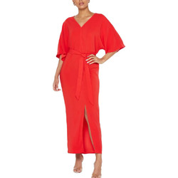 textil Mujer Vestidos largos Vila  Rojo