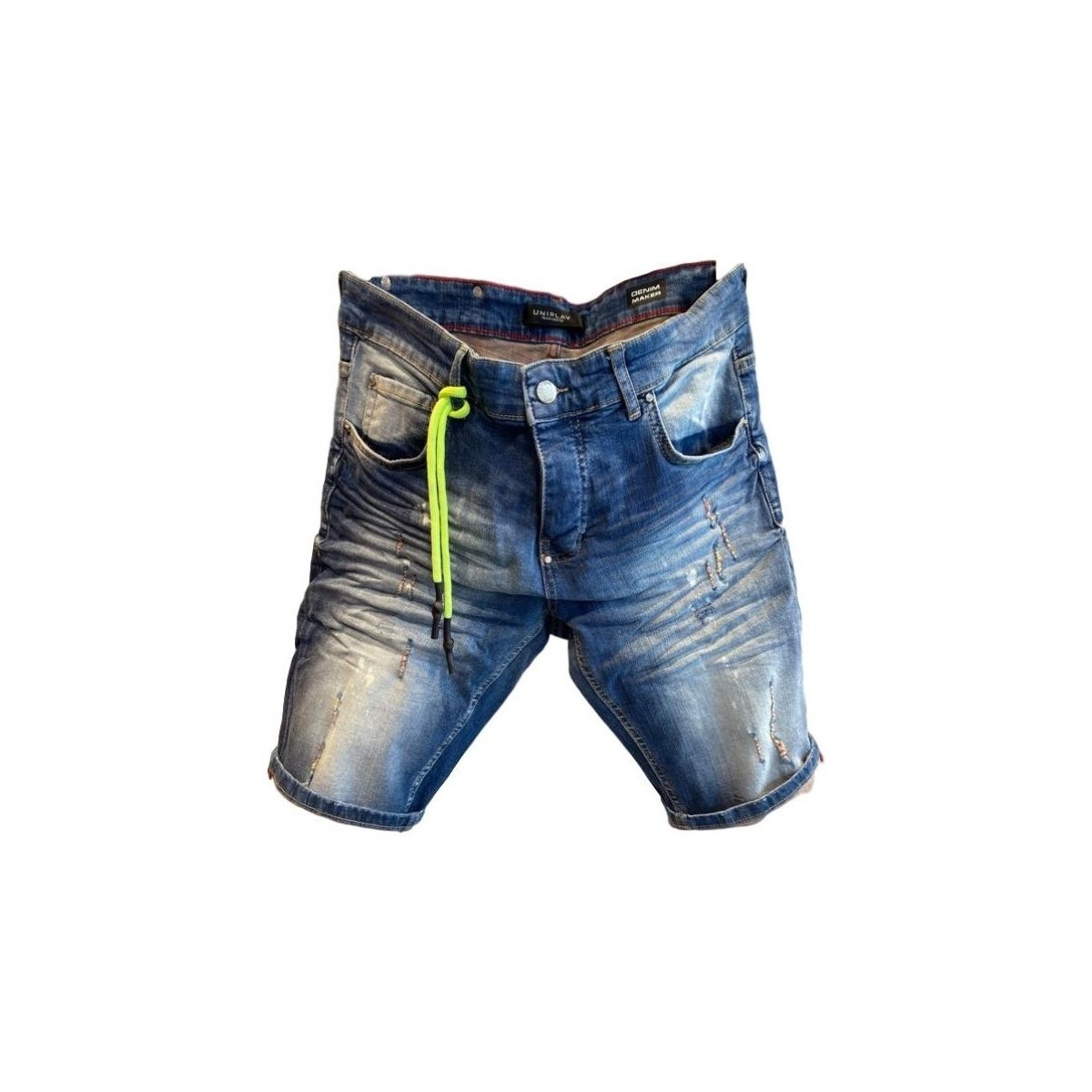 textil Shorts / Bermudas Ovds Overdose Jeans Uniplay Denim Italia Azul Azul
