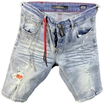 textil Shorts / Bermudas Ovds Overdose Jeans Uniplay con Cremallera Azul 19