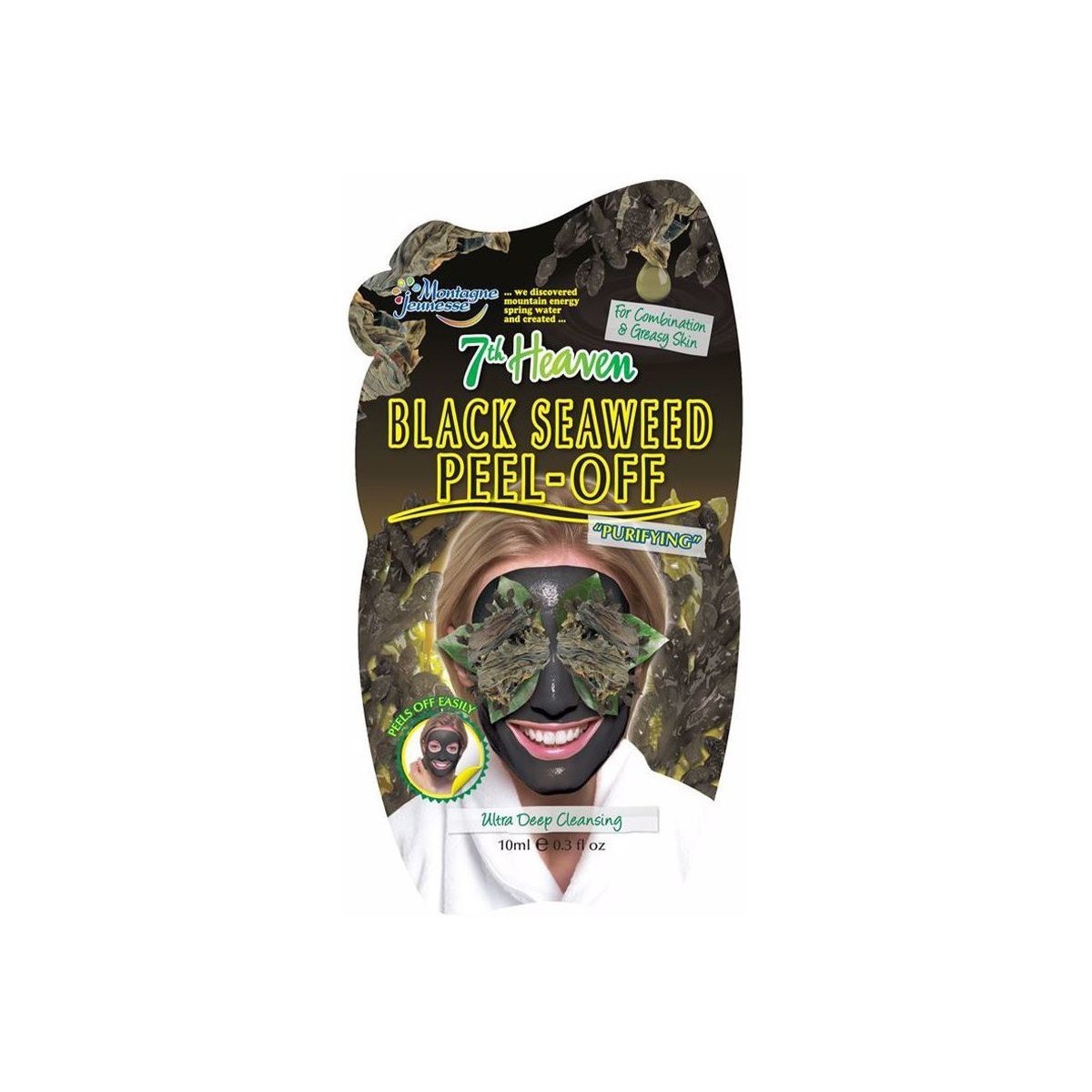 Accesorios textil Mascarilla 7Th Heaven Peel-off Black Seaweed Mask 