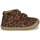 Zapatos Niña Zapatillas altas Citrouille et Compagnie JUKI Cognac / Leopardo