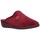 Zapatos Mujer Pantuflas Calzamur 48007019 BURDEOS Mujer Burdeos Rojo