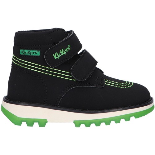 Zapatos Niños Botas de caña baja Kickers 878750-10 KICKFUN Negro