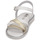 Zapatos Niña Sandalias Citrouille et Compagnie IZOEGL Blanco / Oro