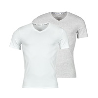 Ropa interior Hombre Camiseta interior DIM GREEN BIO TSHIRT X2 Blanco / Gris