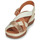 Zapatos Mujer Sandalias Pikolinos CADAQUES W8K Beige / Oro / Blanco